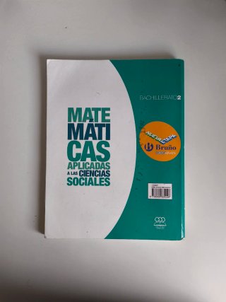Matemáticas aplicadas a las ciencias sociales, ...