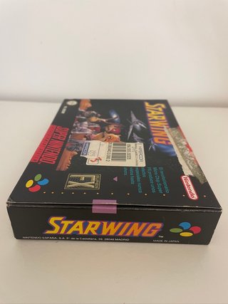 Caja Starwing SNES Original Español