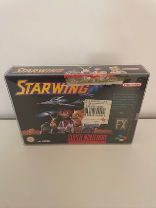 Caja Starwing SNES Original Español