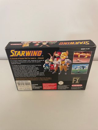 Caja Starwing SNES Original Español
