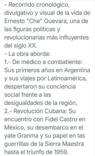 Libro: Ernesto Che Guevara.