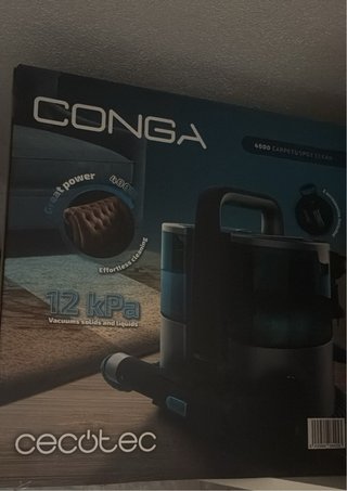 Aspiradora Conga 12 kPa sólidos y líquidos