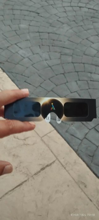 4 Gafas eclipse solar un solo uso. Homologadas.