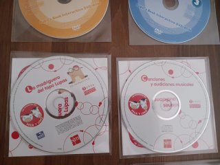 Lote CDs Infantiles: Safari, Kid's Box, Pompas de