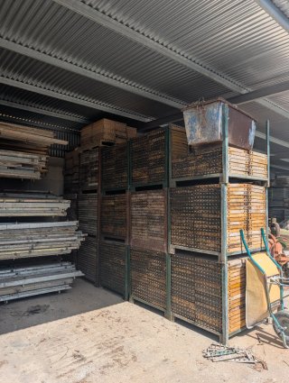 Lote materiales encofrado
