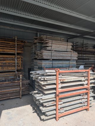 Lote materiales encofrado