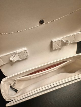 Borsa a mano Diesel bianca