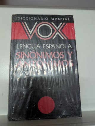 Diccionario Manual De Sinonimos Y Antonimos (Sp...