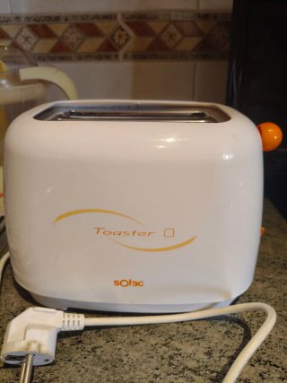 Tostadora Solac Blanca/Naranja