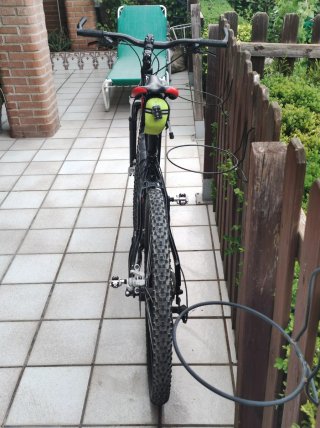 Bicicleta Quer Mission Negra/Roja