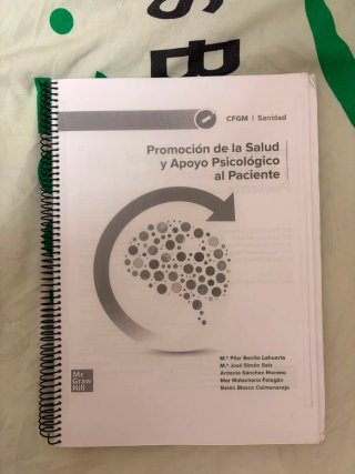 Promoción de la salud y apoyo psicológico al pa...