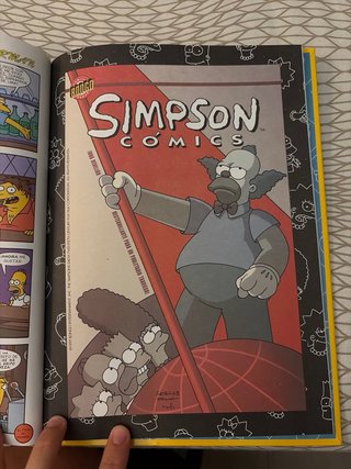 Lote 15 Cómics Los Simpson (Tapa Dura)