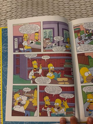 Lote 15 Cómics Los Simpson (Tapa Dura)