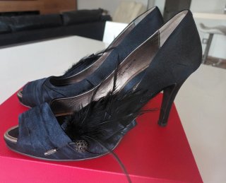 Zapatos Adolfo Dominguez Joya azul marino