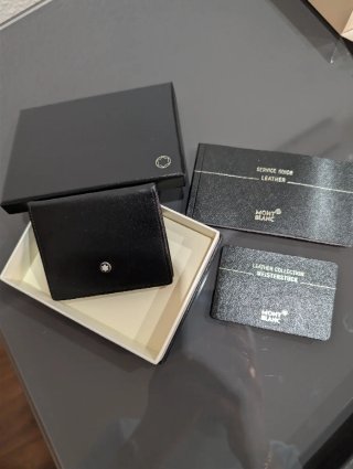 Monedero Montblanc Negro