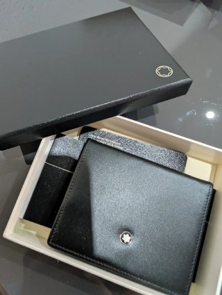 Monedero Montblanc Negro