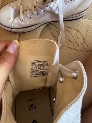 Converse All Star Blancas Caña Alta