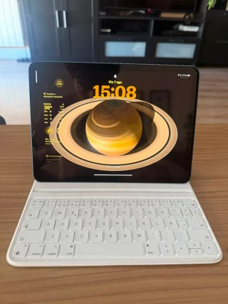 iPad Air 5ª Gen 256GB azul.