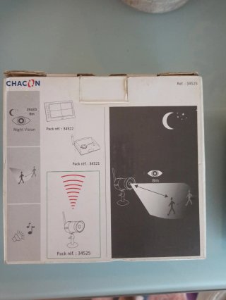 Cámara de seguridad Chacon inalámbrica