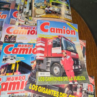 Colección 45 revistas antiguas camión
