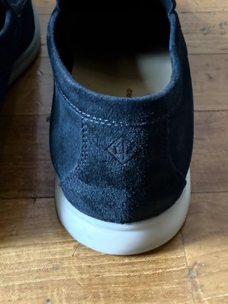 Loro Piana Zapatos Azul Marino