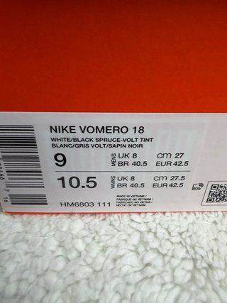 Nike Vomero 18 Talla 42.5