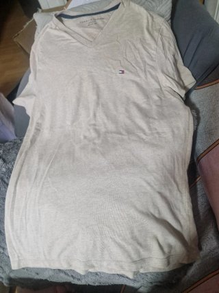 Camiseta Tommy Hilfiger Gris Talla S