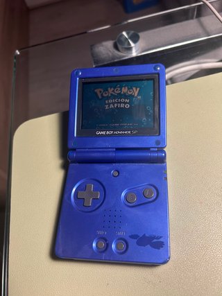 GameBoy Advance GBA SP Edición Kyogre - ORIGINAL