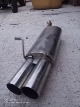 Tubo de escape doble Honda