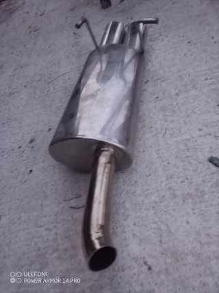 Tubo de escape doble Honda