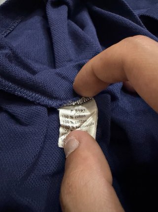 Polo Lacoste blu