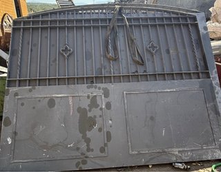 Puertas de parcela de forja