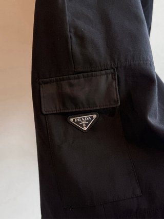Pantalones Cortos Prada Negros