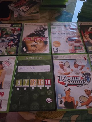 Juegos Xbox 360: NBA Live 09, NHL 12, Motion...