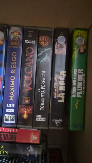 Lote 12 Cintas VHS Películas Varias