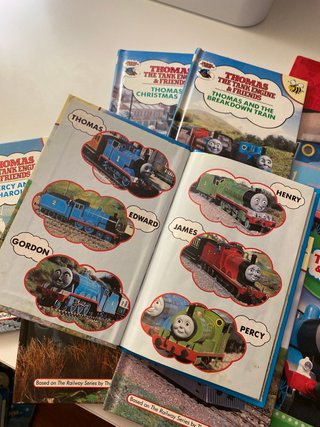 Lote de libros Thomas & Friends – 5 €
