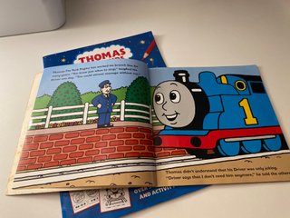 Lote de libros Thomas & Friends – 5 €