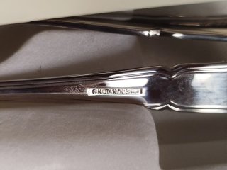 Cubiertos de MALTA con nombre CRISTINA
