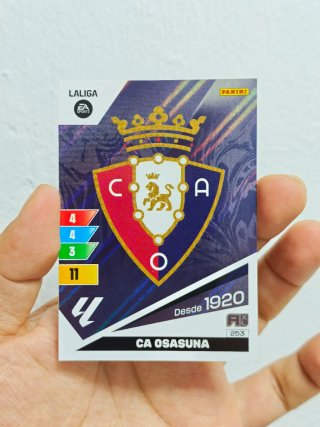 ✅Lote 6 Escudos Adrenalyn XL LaLiga 2023-2024