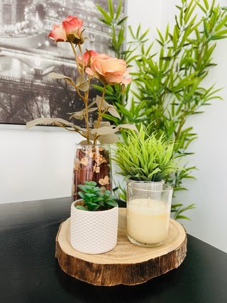 Adorno de mesa decorativo