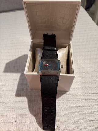 Reloj CUSCO Hombre Negro/Plata