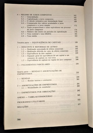 Cálculo Financeiro de Carlos Nabais