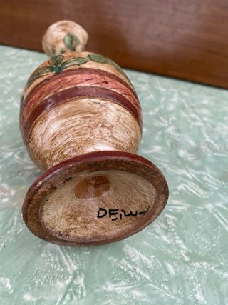 Vaso Ceramica Deruta Fiorito