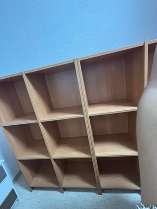 Estantería modular de madera