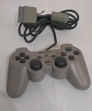 Ps2 Slim Negra + Cables + mando Sony gris