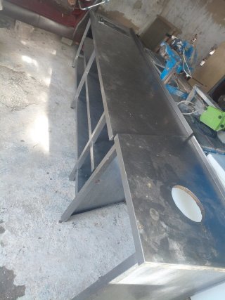 Mesa de acero inoxidable