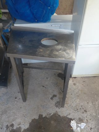 Mesa de acero inoxidable