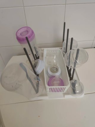 Escurridor de biberones y accesorios