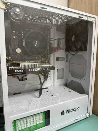 PC Gaming NitroPC – Ryzen 5 5500 + RTX 3050 – 16GB