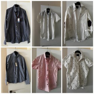 Lote 6 Camisas Hombre Talla M